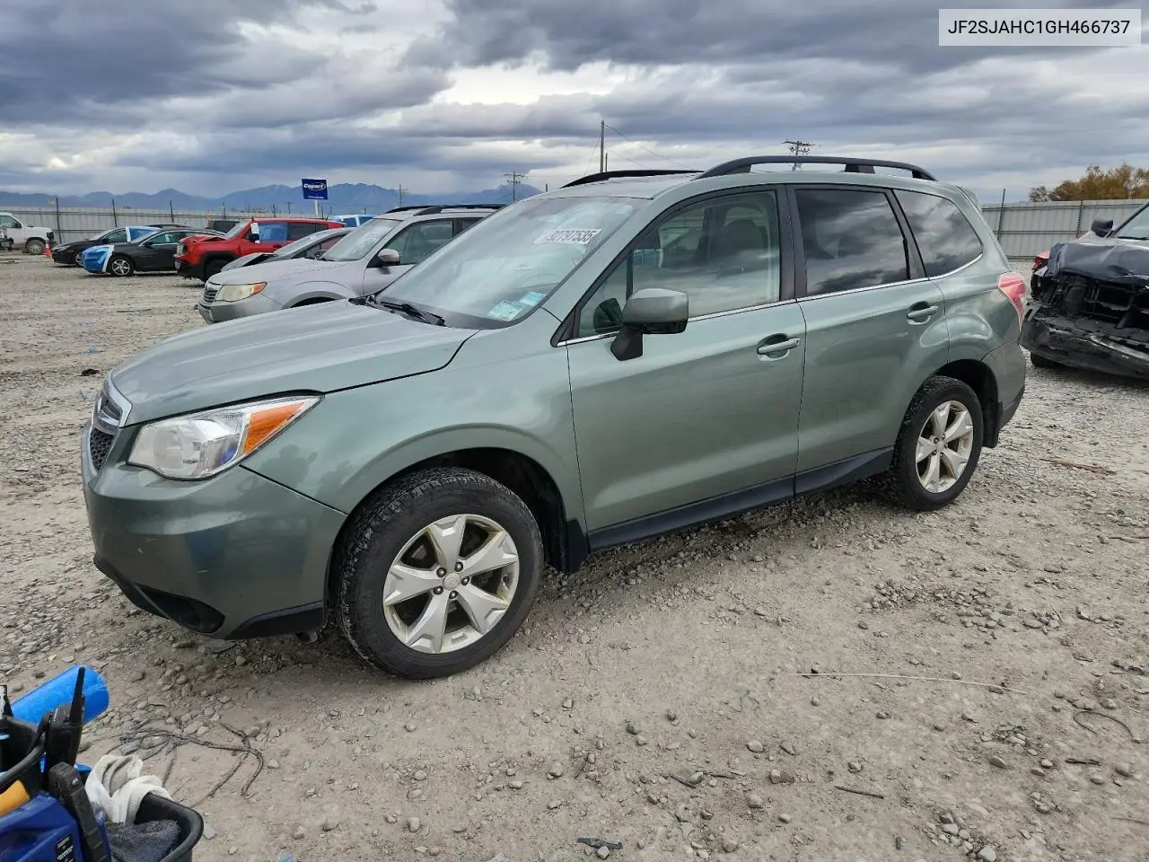 JF2SJAHC1GH466737 2016 Subaru Forester 2.5I Limited