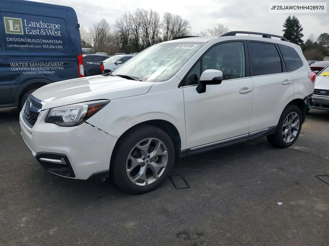 2017 Subaru Forester 2.5I Touring VIN: JF2SJAWC9HH428970 Lot: 46710156