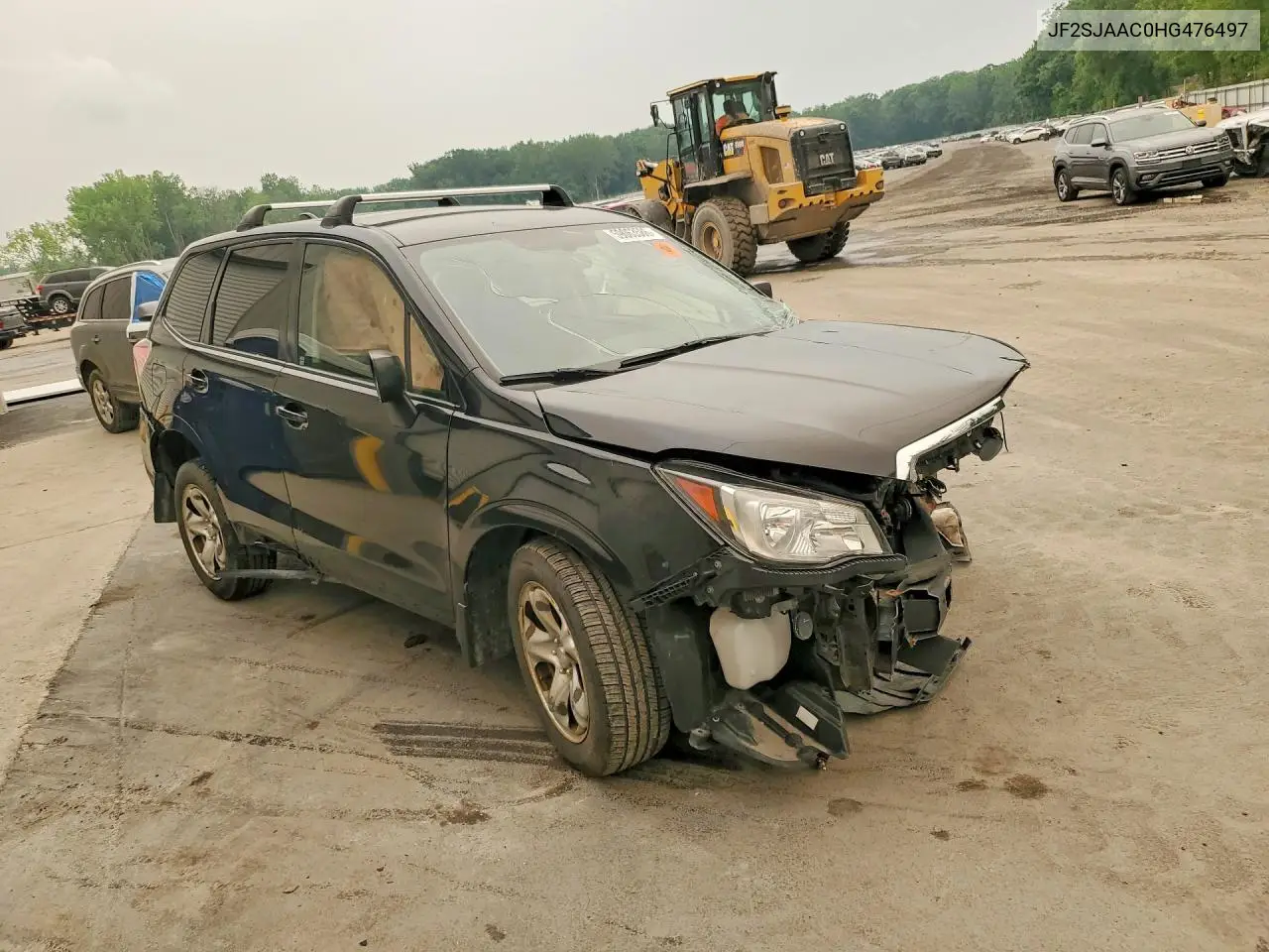 2017 Subaru Forester 2.5I VIN: JF2SJAAC0HG476497 Lot: 59063586