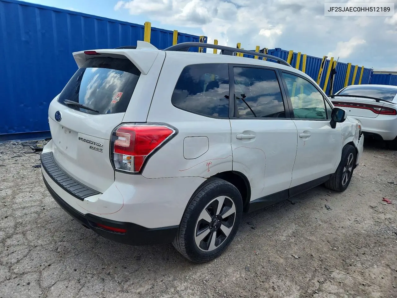 2017 Subaru Forester 2.5I Premium VIN: JF2SJAEC0HH512189 Lot: 59290046