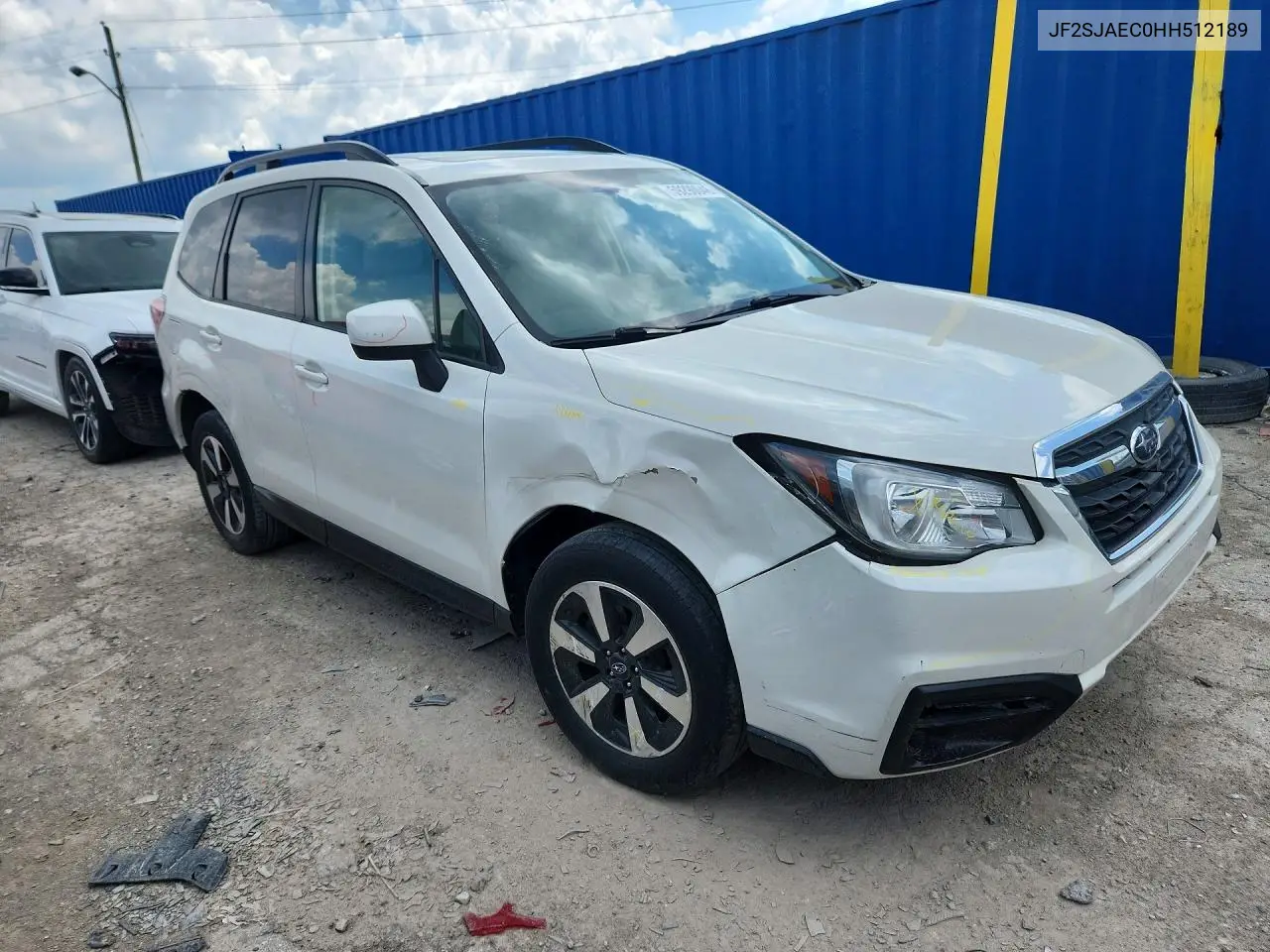 2017 Subaru Forester 2.5I Premium VIN: JF2SJAEC0HH512189 Lot: 59290046