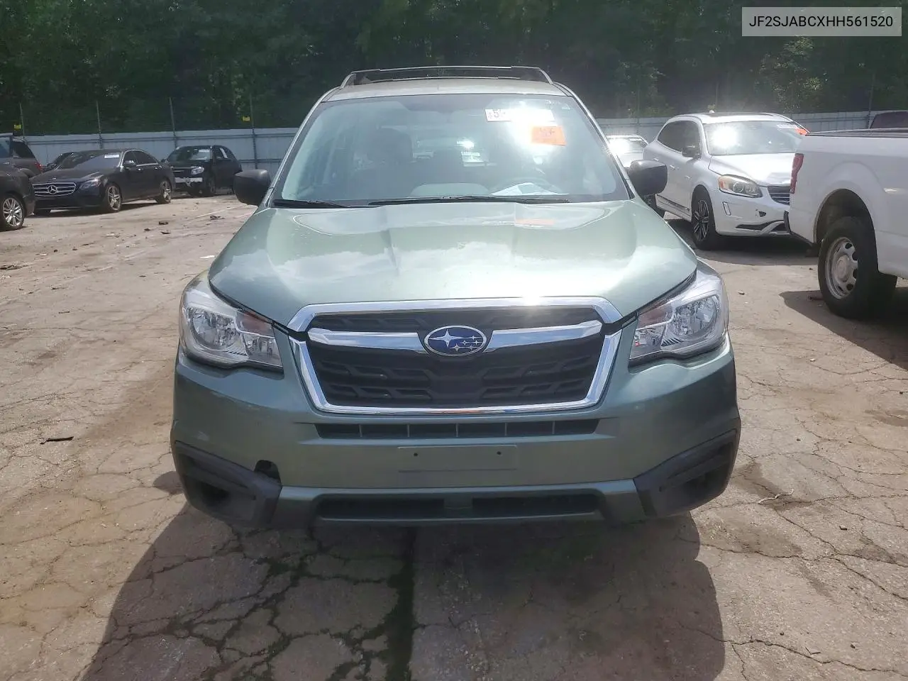 2017 Subaru Forester 2.5I VIN: JF2SJABCXHH561520 Lot: 59730046