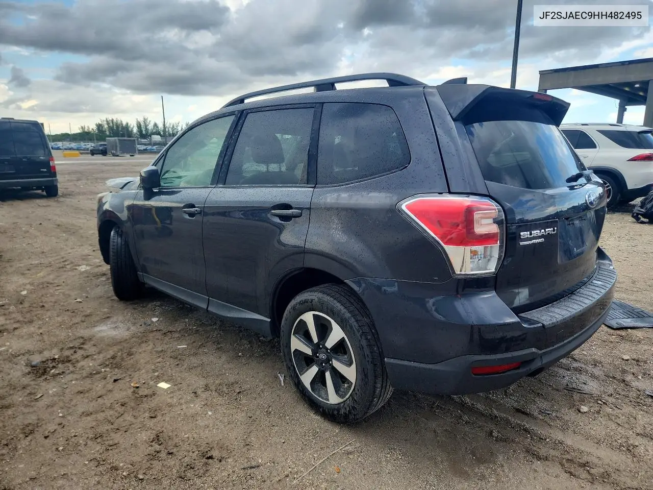 2017 Subaru Forester 2.5I Premium VIN: JF2SJAEC9HH482495 Lot: 59947486