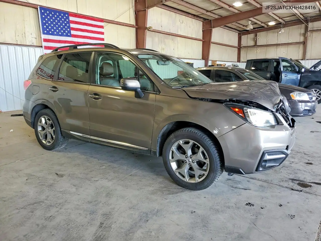 2017 Subaru Forester 2.5I Touring VIN: JF2SJATCXHH428416 Lot: 60895456