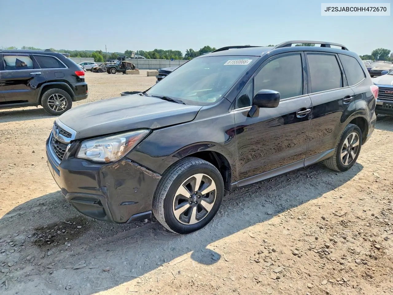 2017 Subaru Forester 2.5I VIN: JF2SJABC0HH472670 Lot: 61550866
