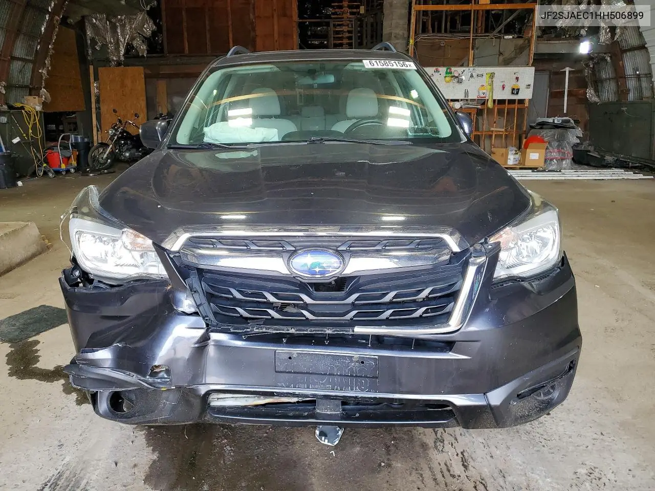 2017 Subaru Forester 2.5I Premium VIN: JF2SJAEC1HH506899 Lot: 61585156