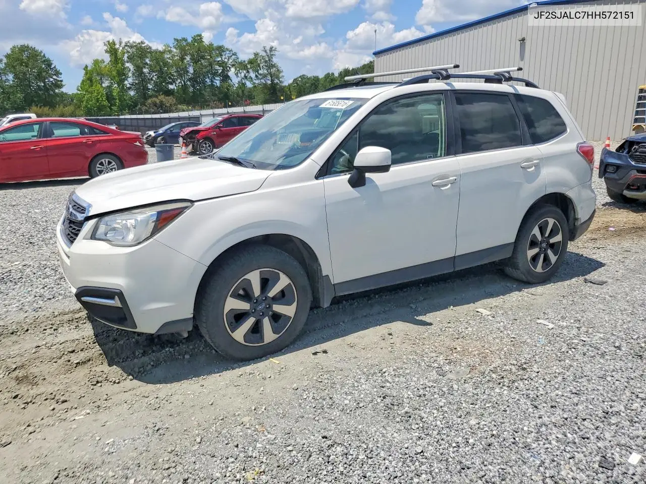2017 Subaru Forester 2.5I Limited VIN: JF2SJALC7HH572151 Lot: 61585816