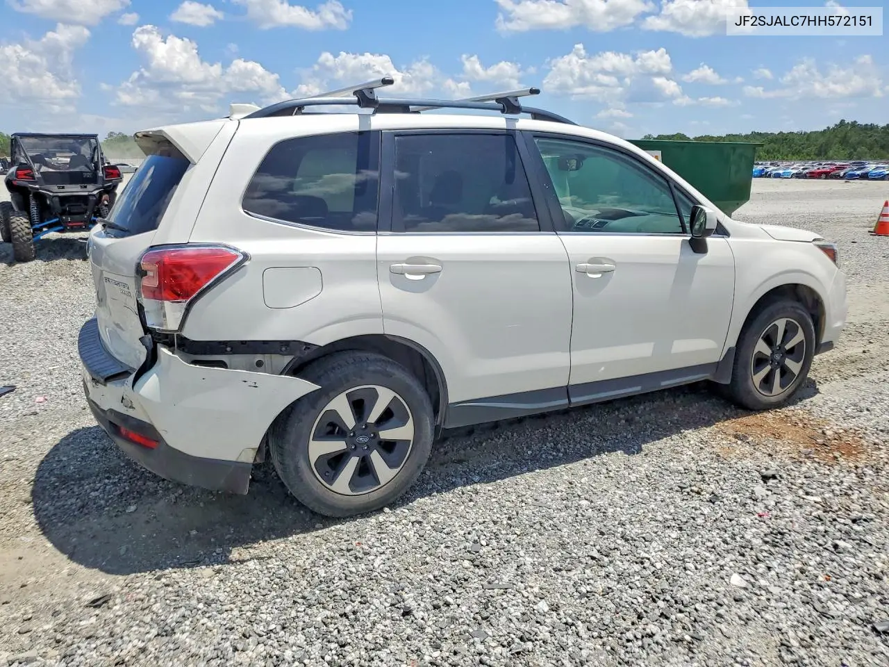 2017 Subaru Forester 2.5I Limited VIN: JF2SJALC7HH572151 Lot: 61585816