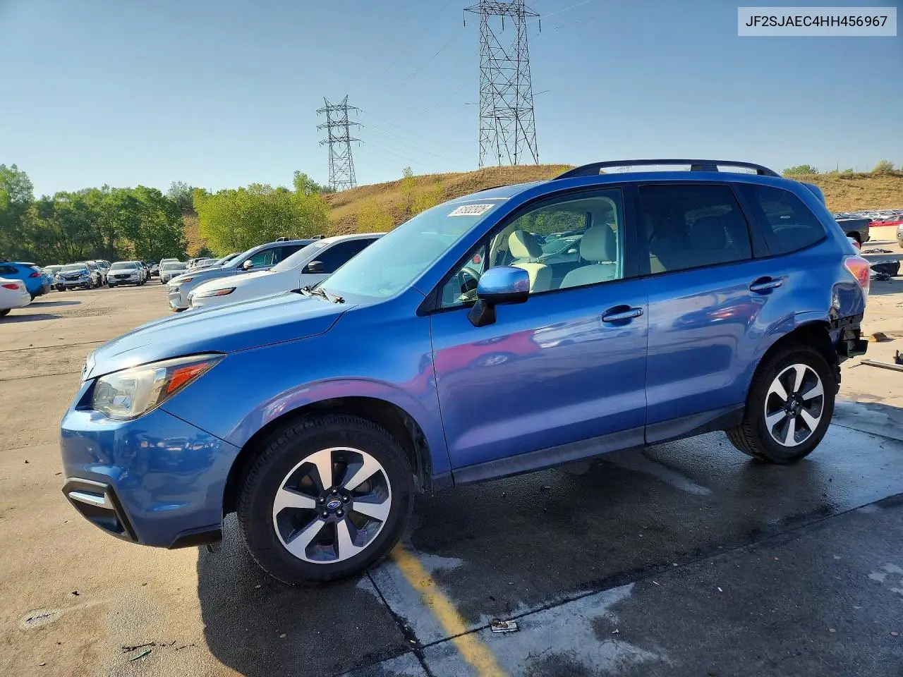 2017 Subaru Forester 2.5I Premium VIN: JF2SJAEC4HH456967 Lot: 61932926
