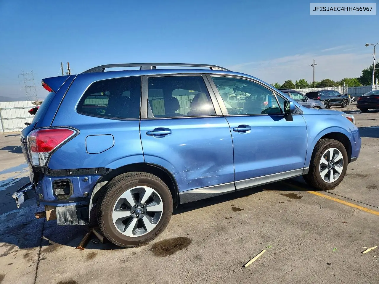 2017 Subaru Forester 2.5I Premium VIN: JF2SJAEC4HH456967 Lot: 61932926