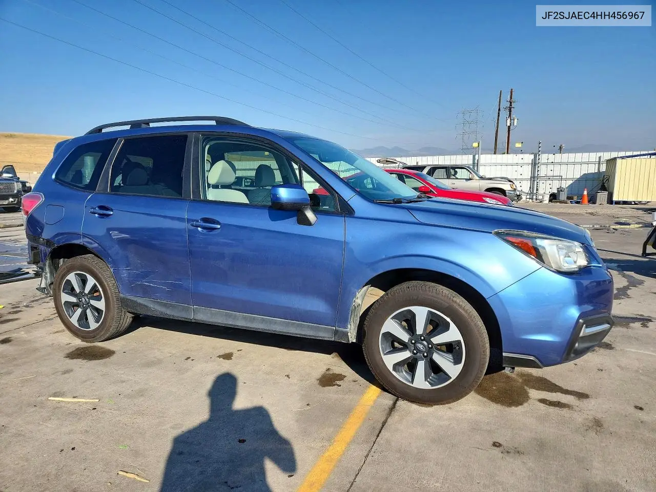 2017 Subaru Forester 2.5I Premium VIN: JF2SJAEC4HH456967 Lot: 61932926