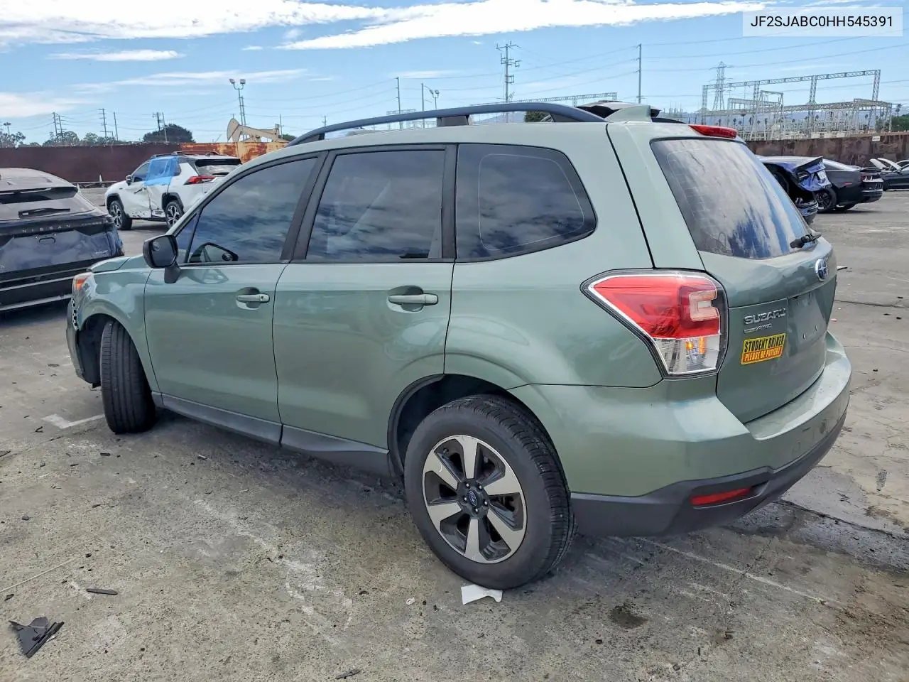 2017 Subaru Forester 2.5I VIN: JF2SJABC0HH545391 Lot: 62076726