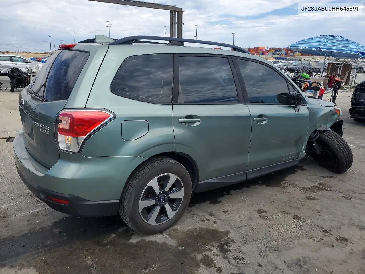 2017 Subaru Forester 2.5I VIN: JF2SJABC0HH545391 Lot: 62076726