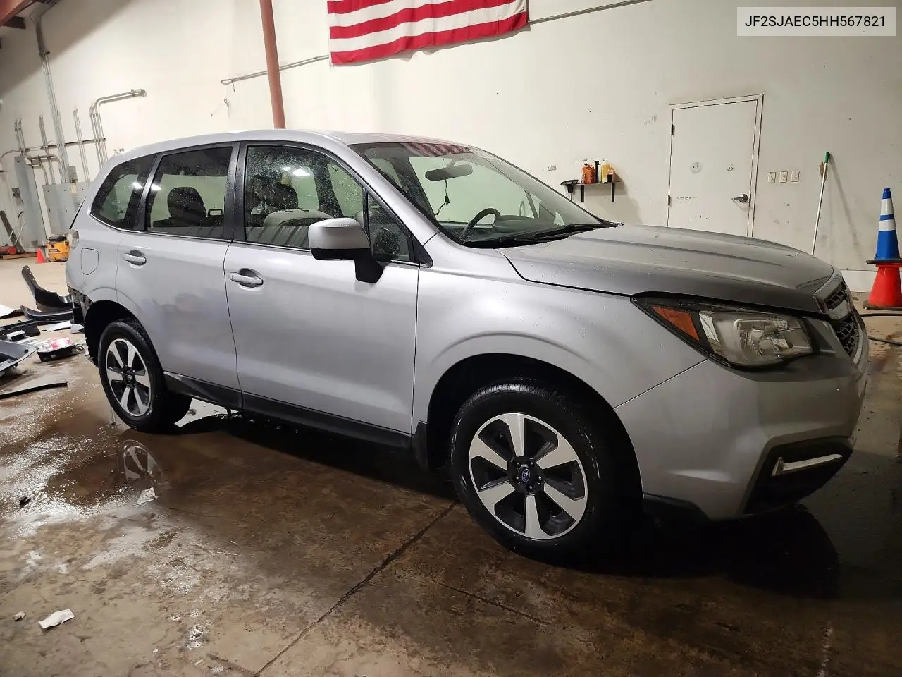 2017 Subaru Forester 2.5I Premium VIN: JF2SJAEC5HH567821 Lot: 62138996