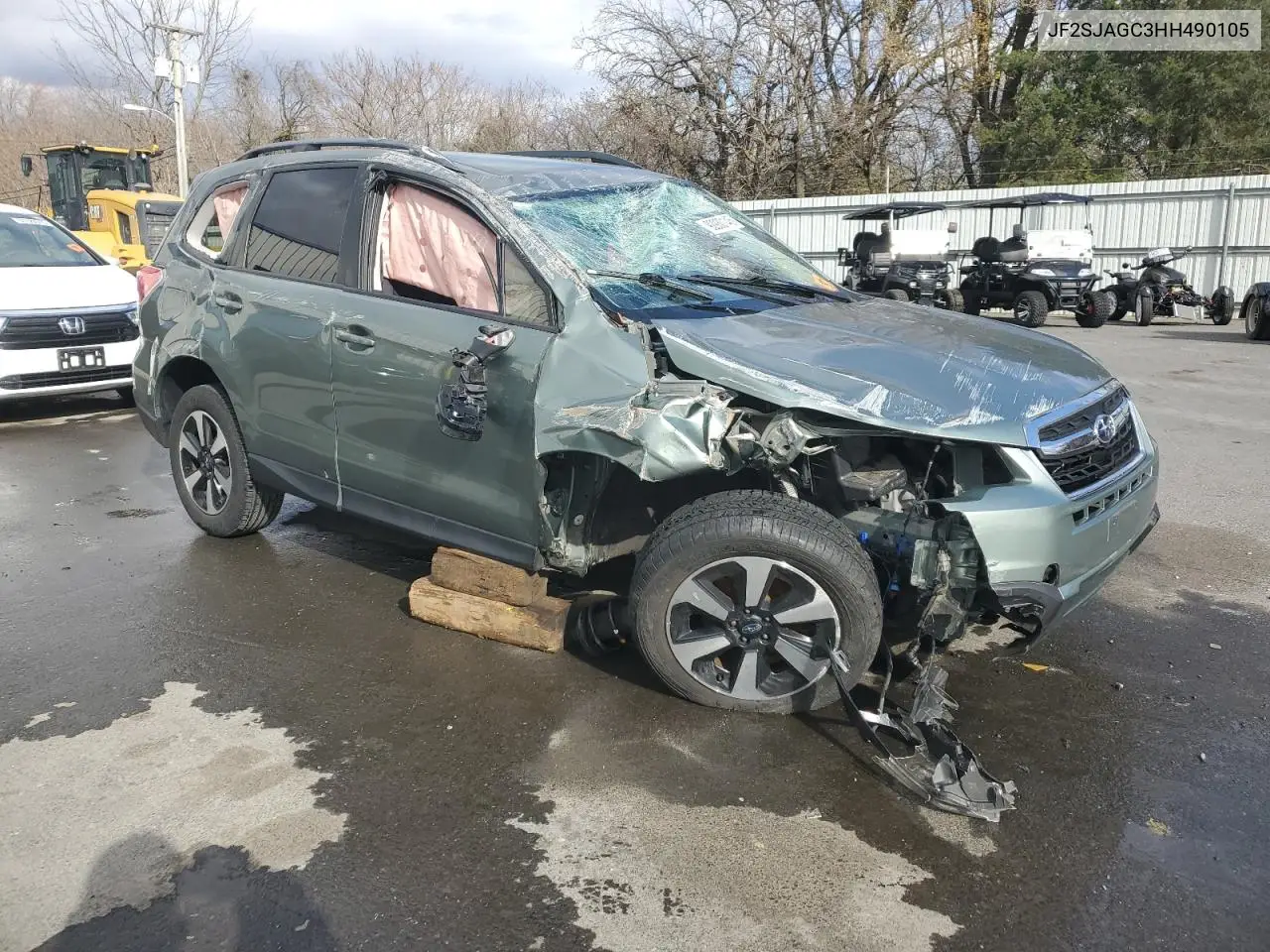 JF2SJAGC3HH490105 2017 Subaru Forester 2.5I Premium