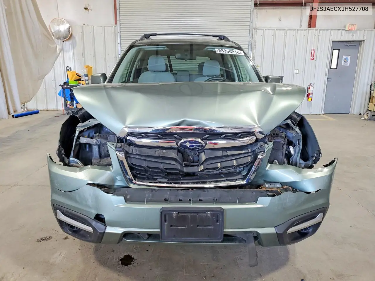 2018 Subaru Forester 2.5I Premium VIN: JF2SJAECXJH527708 Lot: 58966916