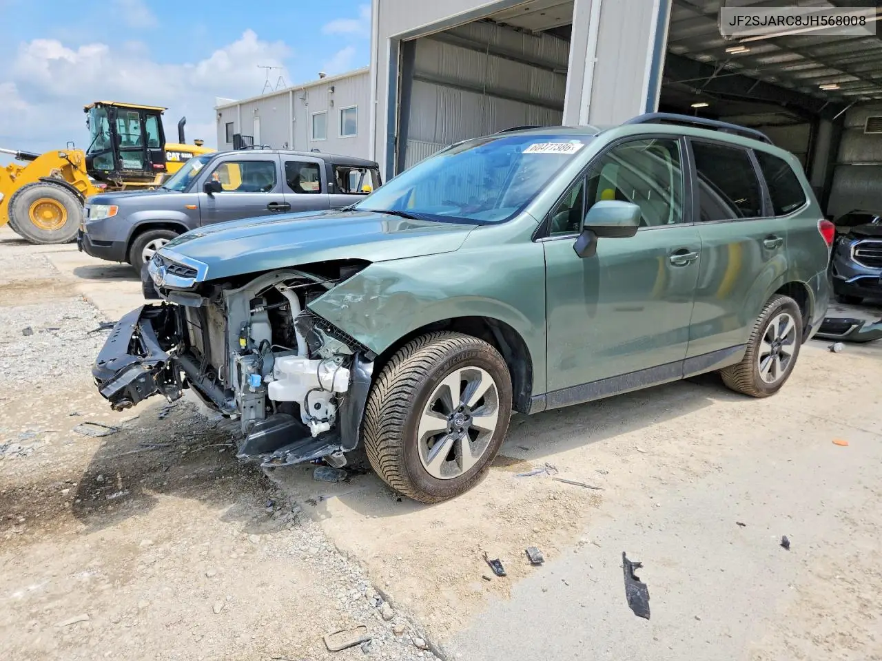 2018 Subaru Forester 2.5I Limited VIN: JF2SJARC8JH568008 Lot: 60477386