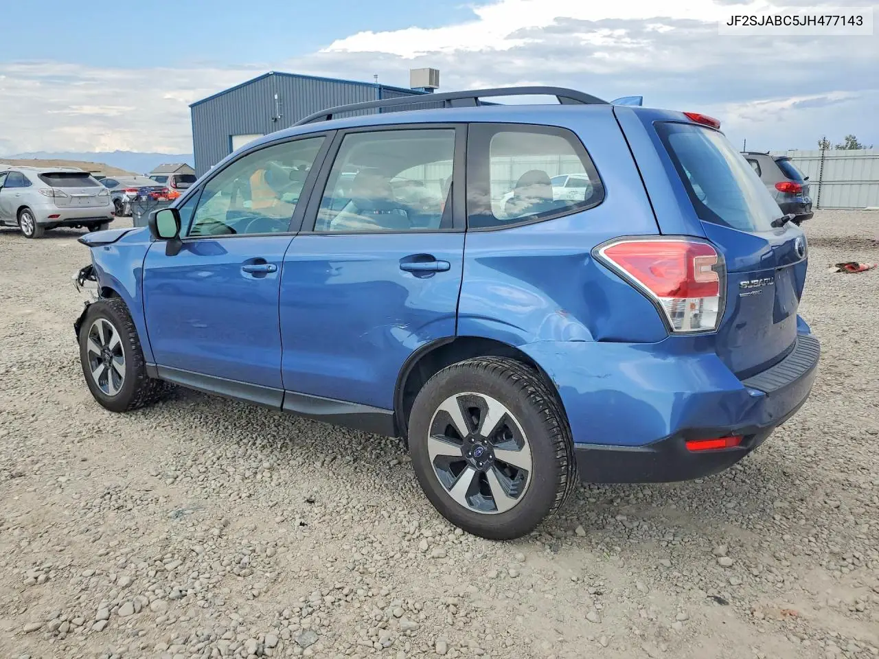 2018 Subaru Forester 2.5I VIN: JF2SJABC5JH477143 Lot: 60809806