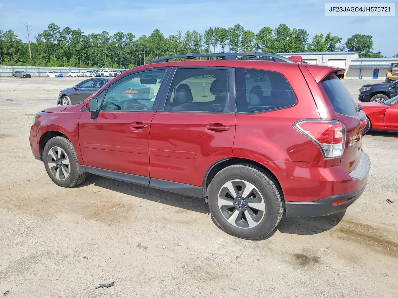 2018 Subaru Forester 2.5I Premium VIN: JF2SJAGC4JH575721 Lot: 61374116