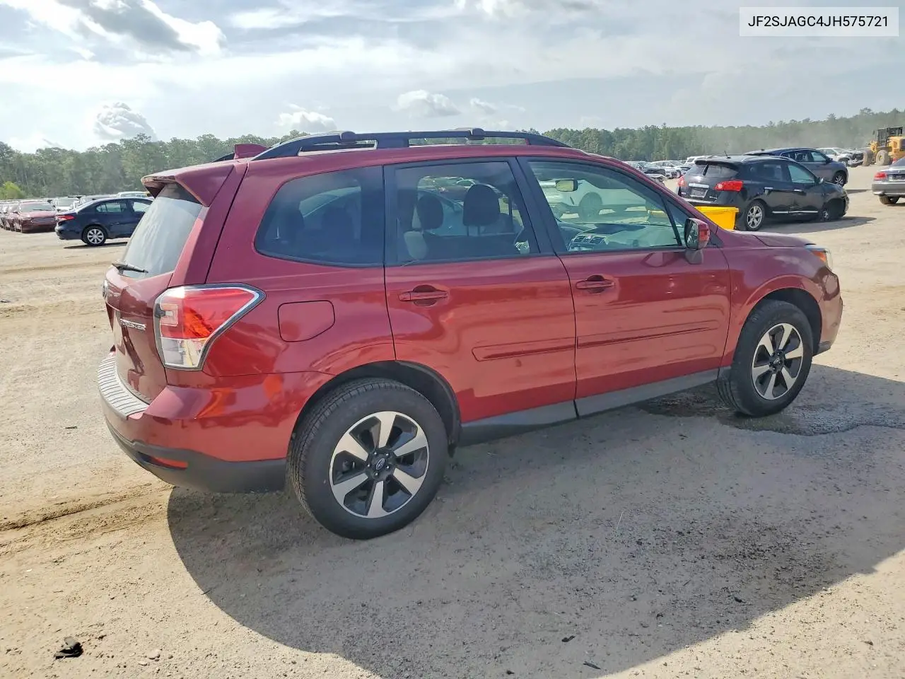 2018 Subaru Forester 2.5I Premium VIN: JF2SJAGC4JH575721 Lot: 61374116