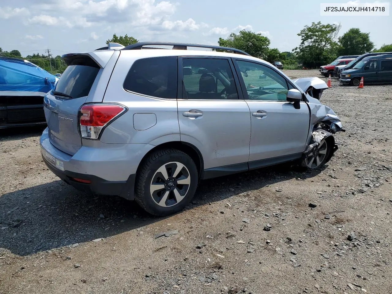 2018 Subaru Forester 2.5I Limited VIN: JF2SJAJCXJH414718 Lot: 61692046