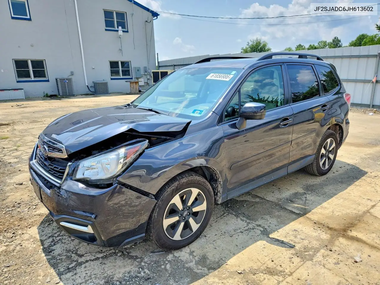 2018 Subaru Forester 2.5I Premium VIN: JF2SJADC6JH613602 Lot: 61856986