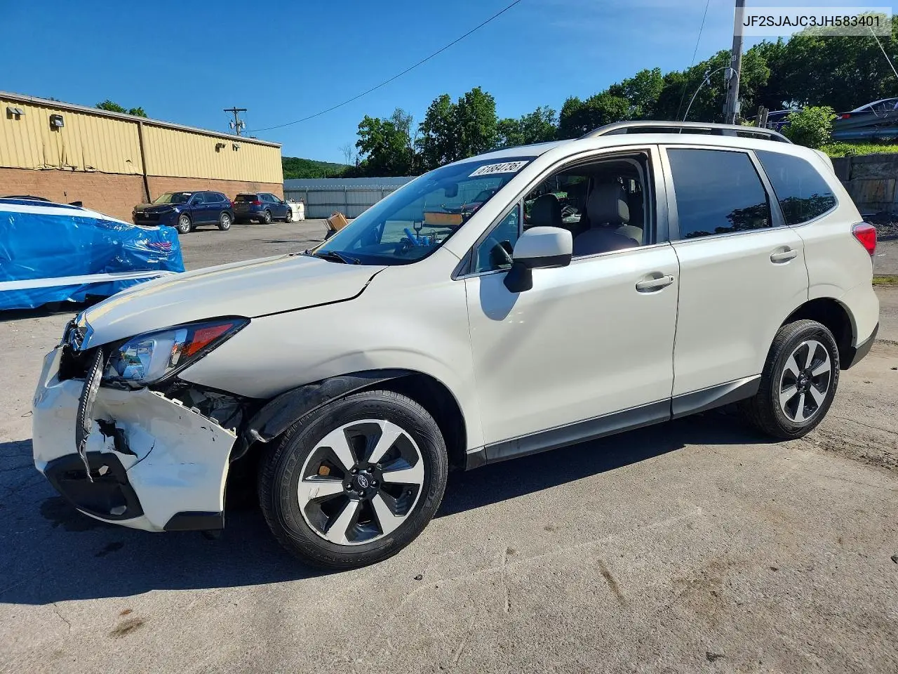 2018 Subaru Forester 2.5I Limited VIN: JF2SJAJC3JH583401 Lot: 61884736