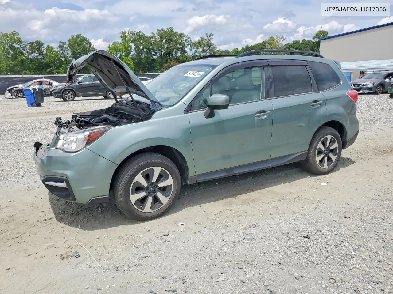 2018 Subaru Forester 2.5I Premium VIN: JF2SJAEC6JH617356 Lot: 61894326