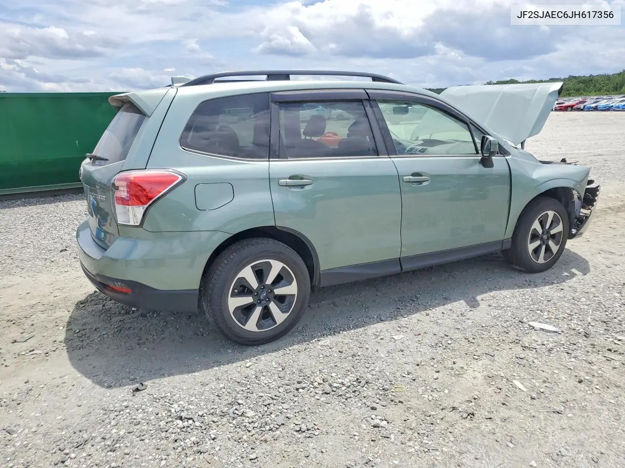 2018 Subaru Forester 2.5I Premium VIN: JF2SJAEC6JH617356 Lot: 61894326