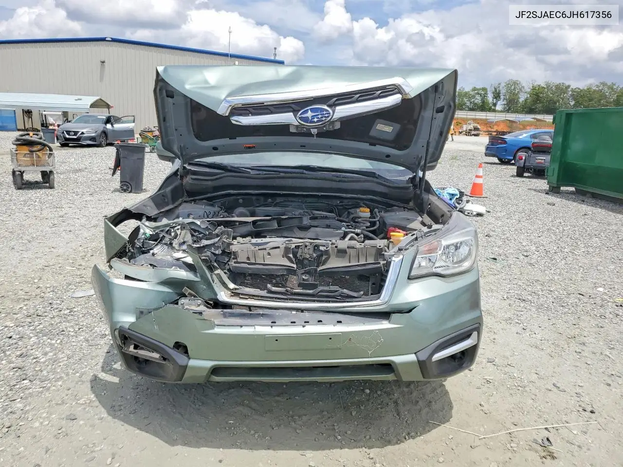 2018 Subaru Forester 2.5I Premium VIN: JF2SJAEC6JH617356 Lot: 61894326