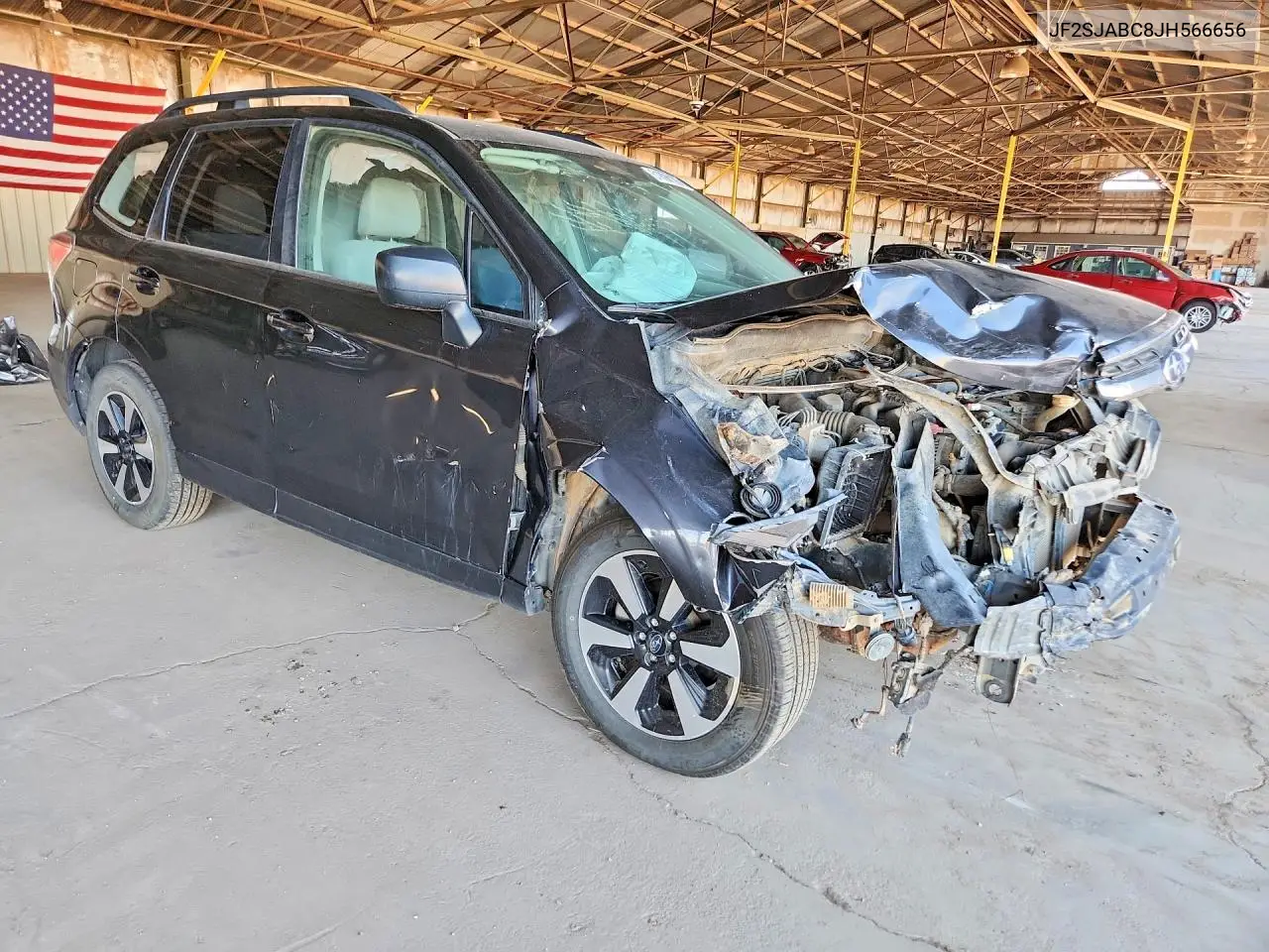 2018 Subaru Forester 2.5I VIN: JF2SJABC8JH566656 Lot: 61898106