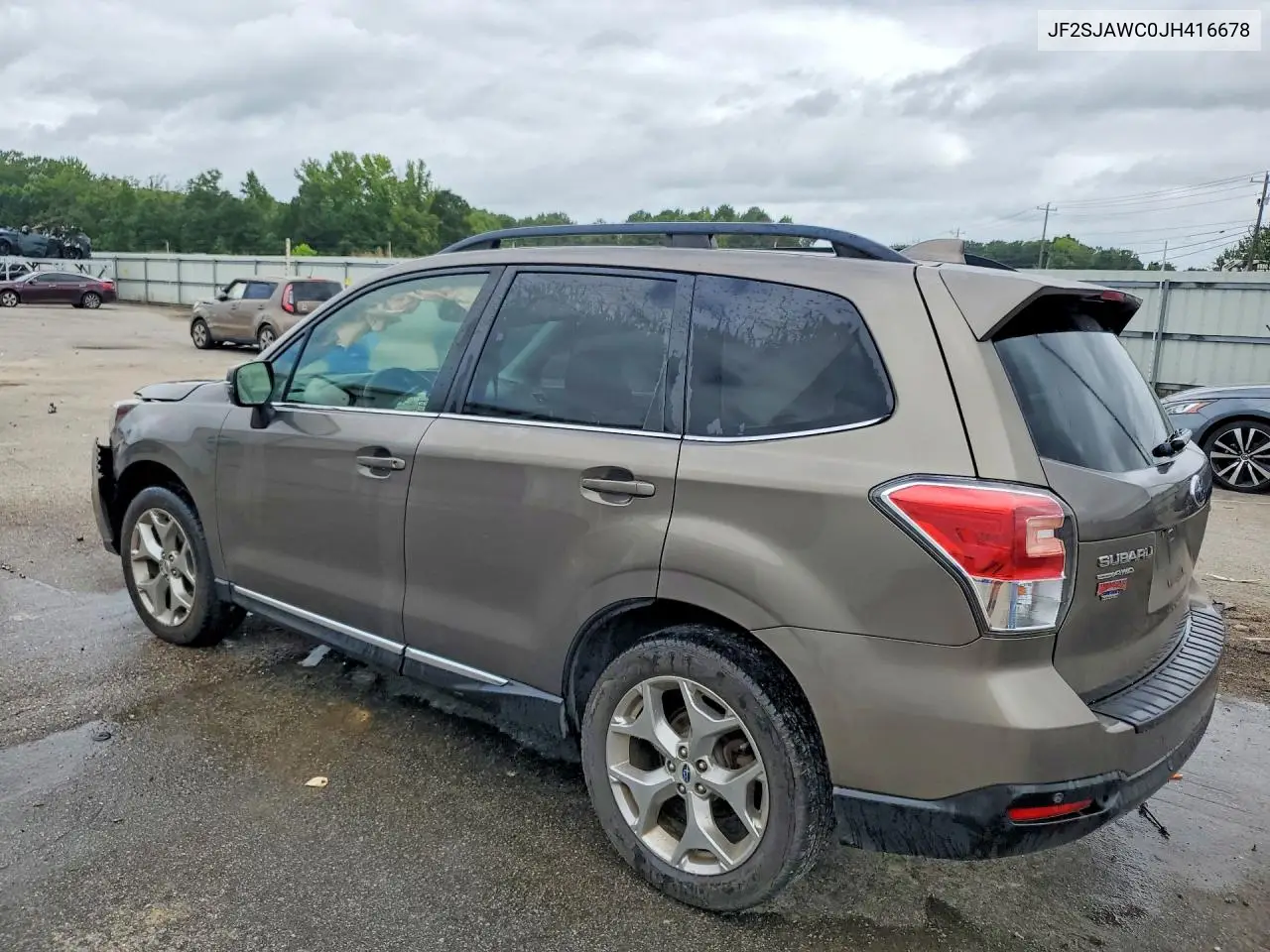 2018 Subaru Forester 2.5I Touring VIN: JF2SJAWC0JH416678 Lot: 61915926