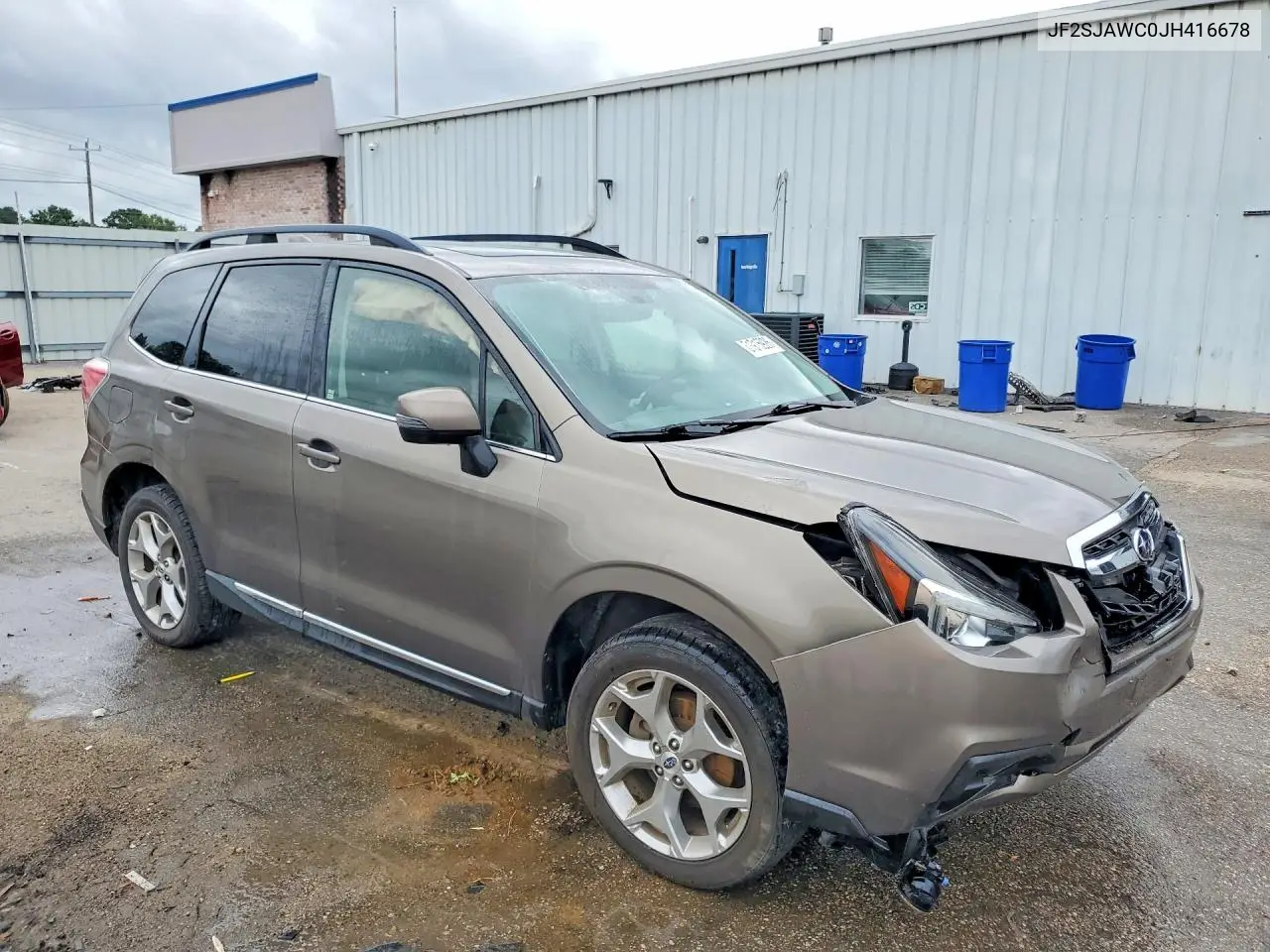 2018 Subaru Forester 2.5I Touring VIN: JF2SJAWC0JH416678 Lot: 61915926