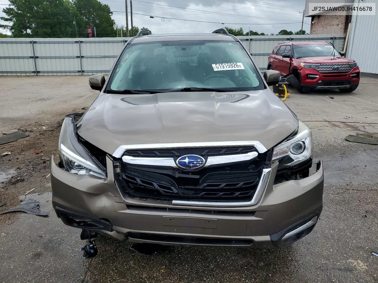 2018 Subaru Forester 2.5I Touring VIN: JF2SJAWC0JH416678 Lot: 61915926