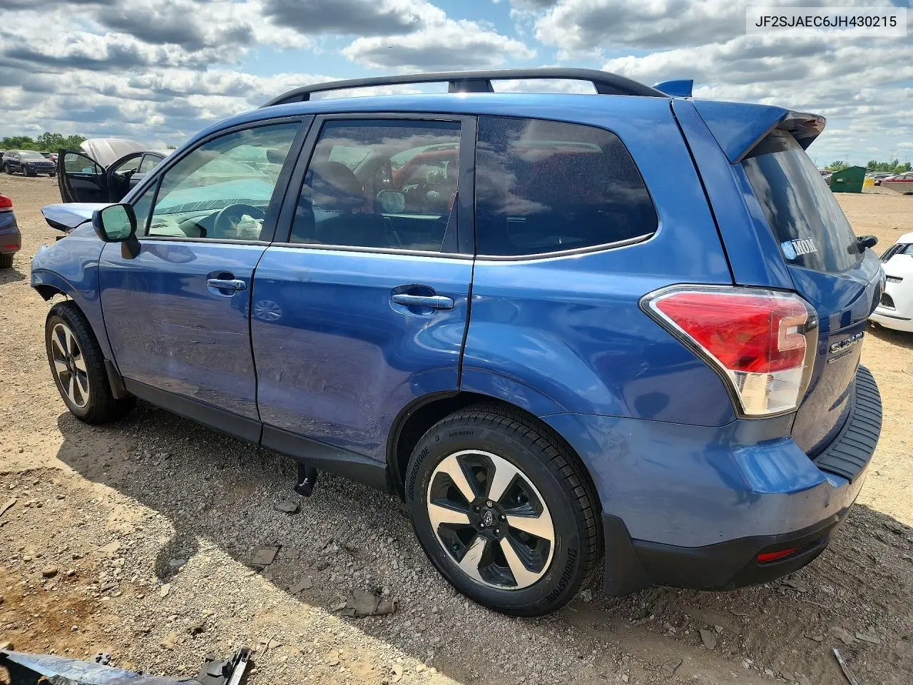 2018 Subaru Forester 2.5I Premium VIN: JF2SJAEC6JH430215 Lot: 62008586