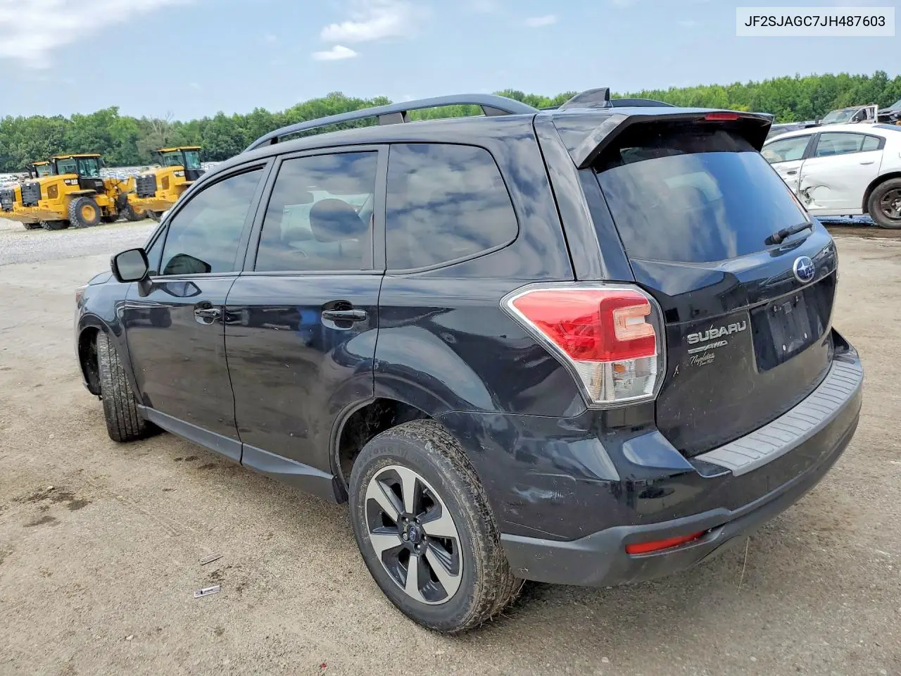 2018 Subaru Forester 2.5I Premium VIN: JF2SJAGC7JH487603 Lot: 62066186