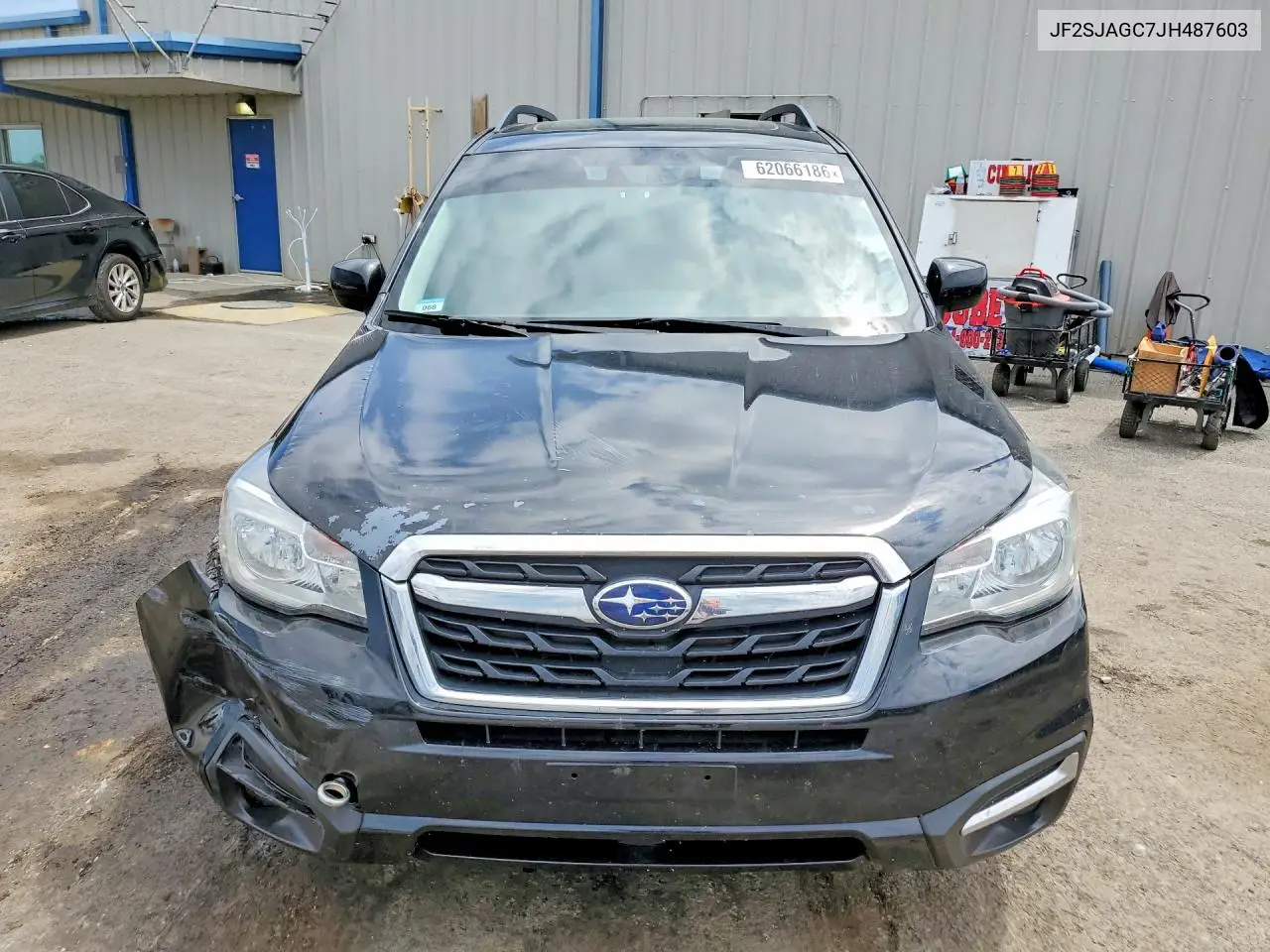 2018 Subaru Forester 2.5I Premium VIN: JF2SJAGC7JH487603 Lot: 62066186