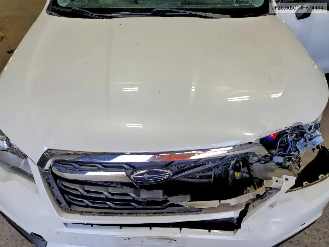 2018 Subaru Forester 2.5I VIN: JF2SJABC1JH574484 Lot: 62137816