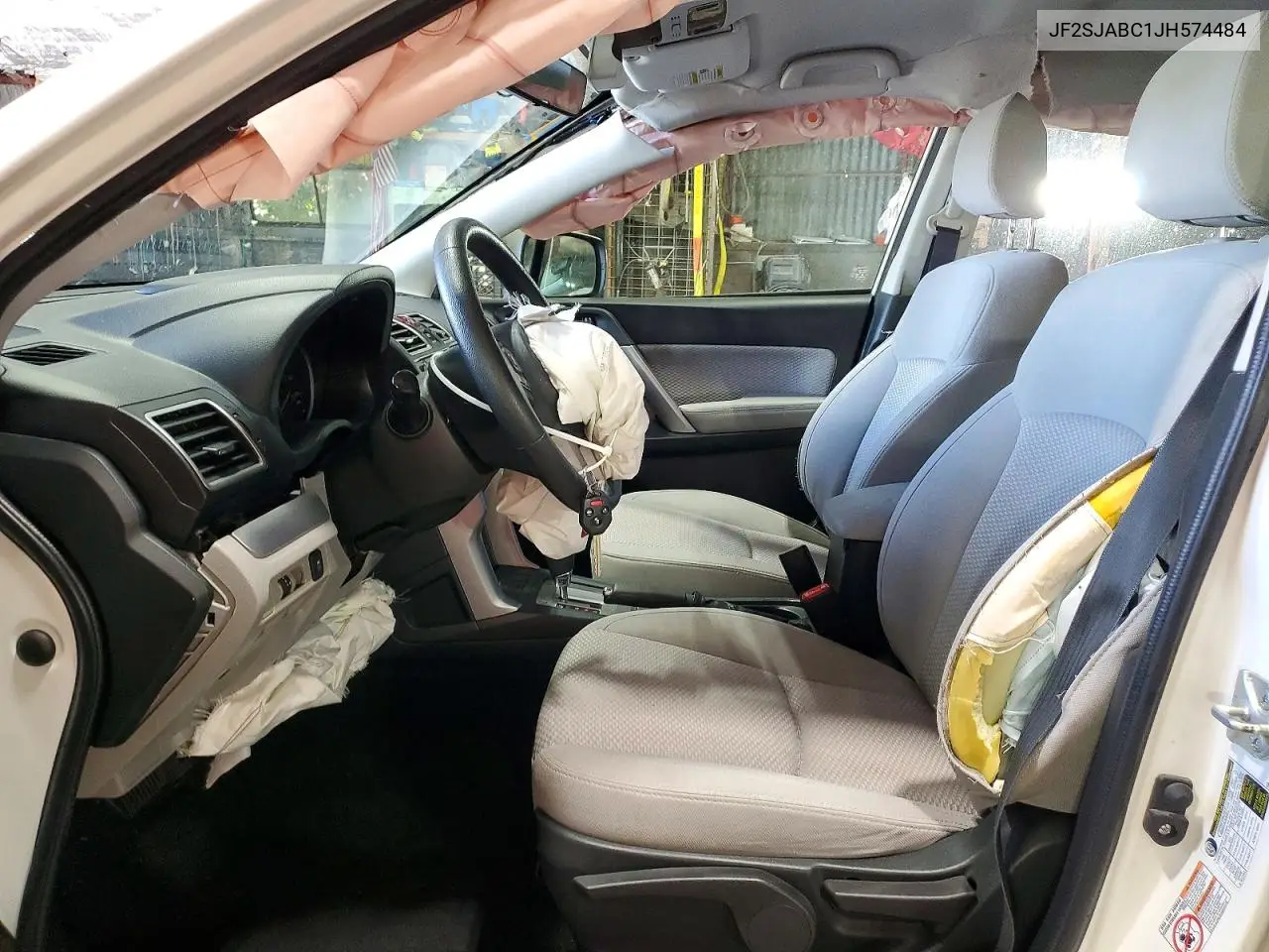 2018 Subaru Forester 2.5I VIN: JF2SJABC1JH574484 Lot: 62137816