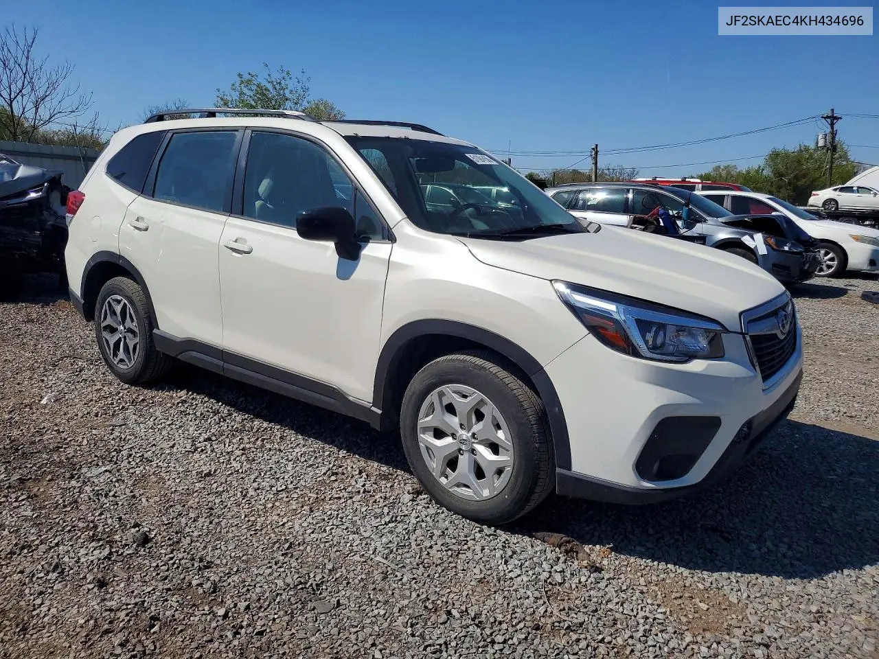 2019 Subaru Forester Premium VIN: JF2SKAEC4KH434696 Lot: 51091756
