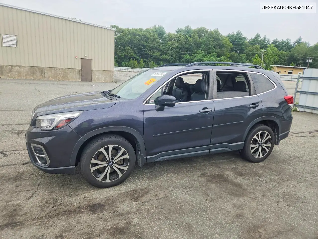 2019 Subaru Forester Limited VIN: JF2SKAUC9KH581047 Lot: 59591206