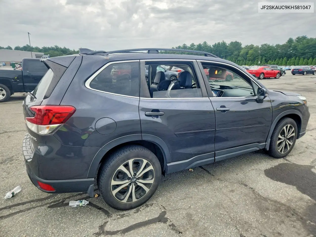 2019 Subaru Forester Limited VIN: JF2SKAUC9KH581047 Lot: 59591206