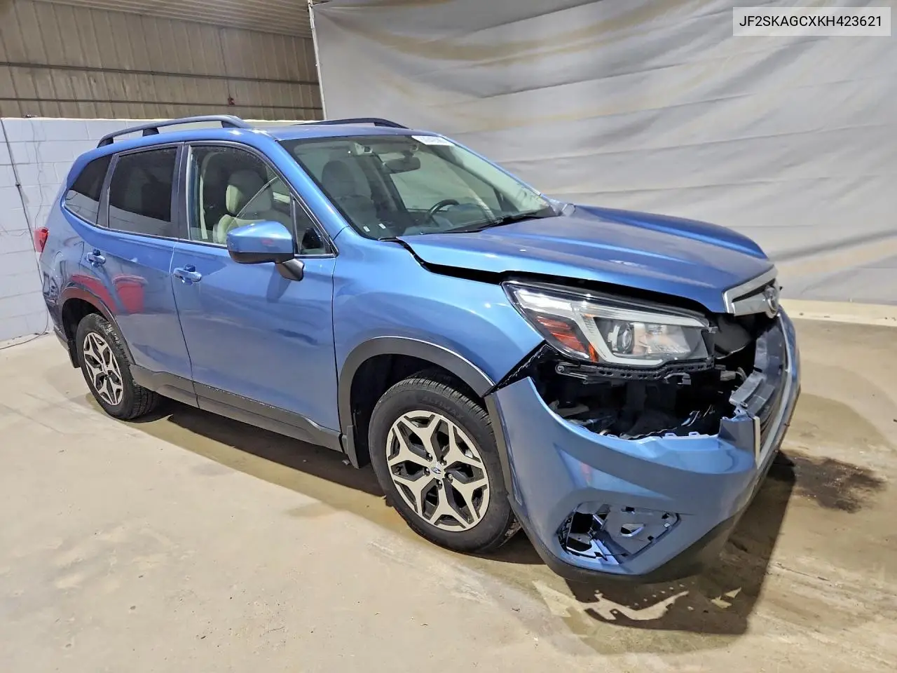 2019 Subaru Forester Premium VIN: JF2SKAGCXKH423621 Lot: 60942506
