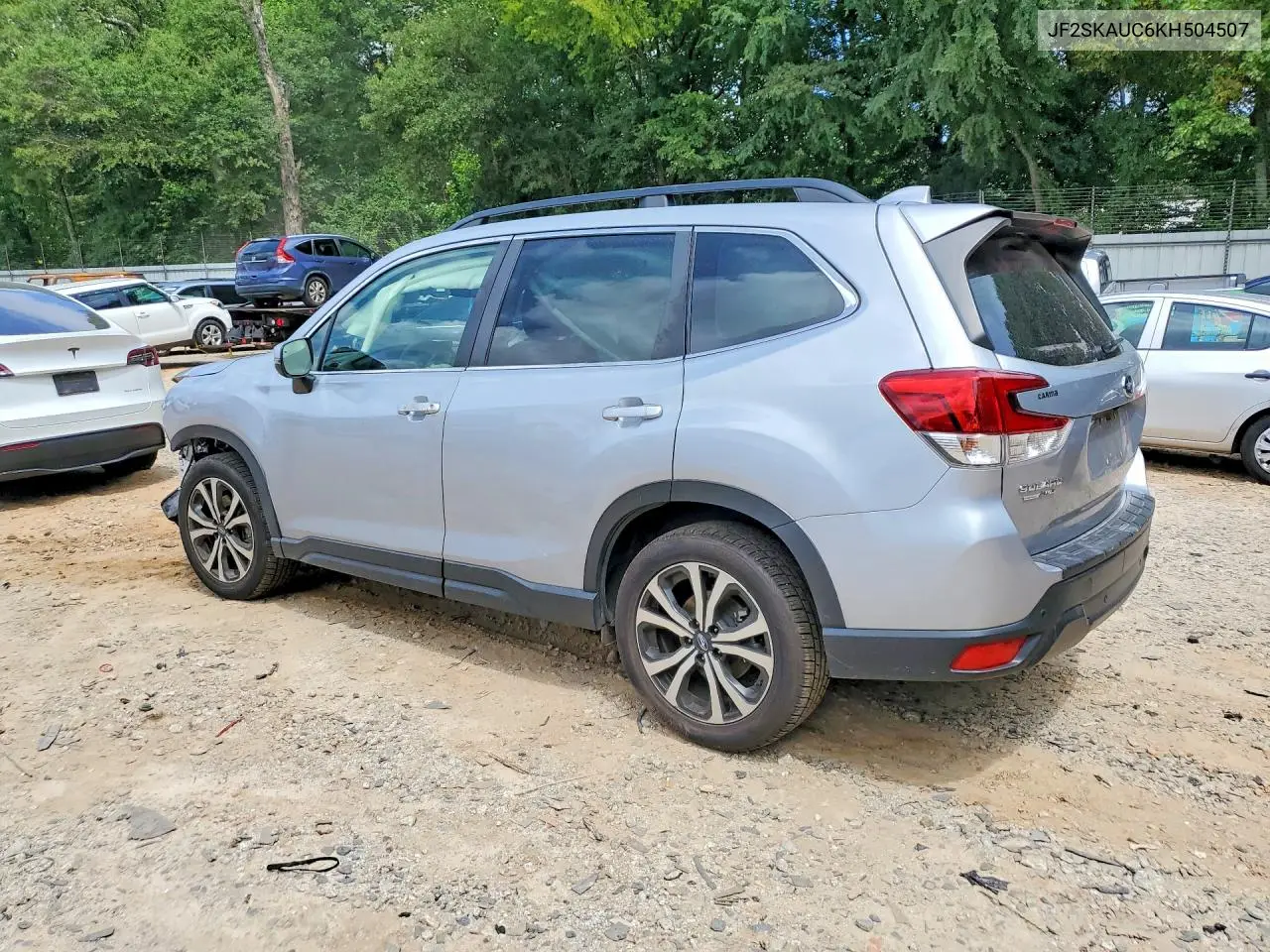 2019 Subaru Forester Limited VIN: JF2SKAUC6KH504507 Lot: 61204576