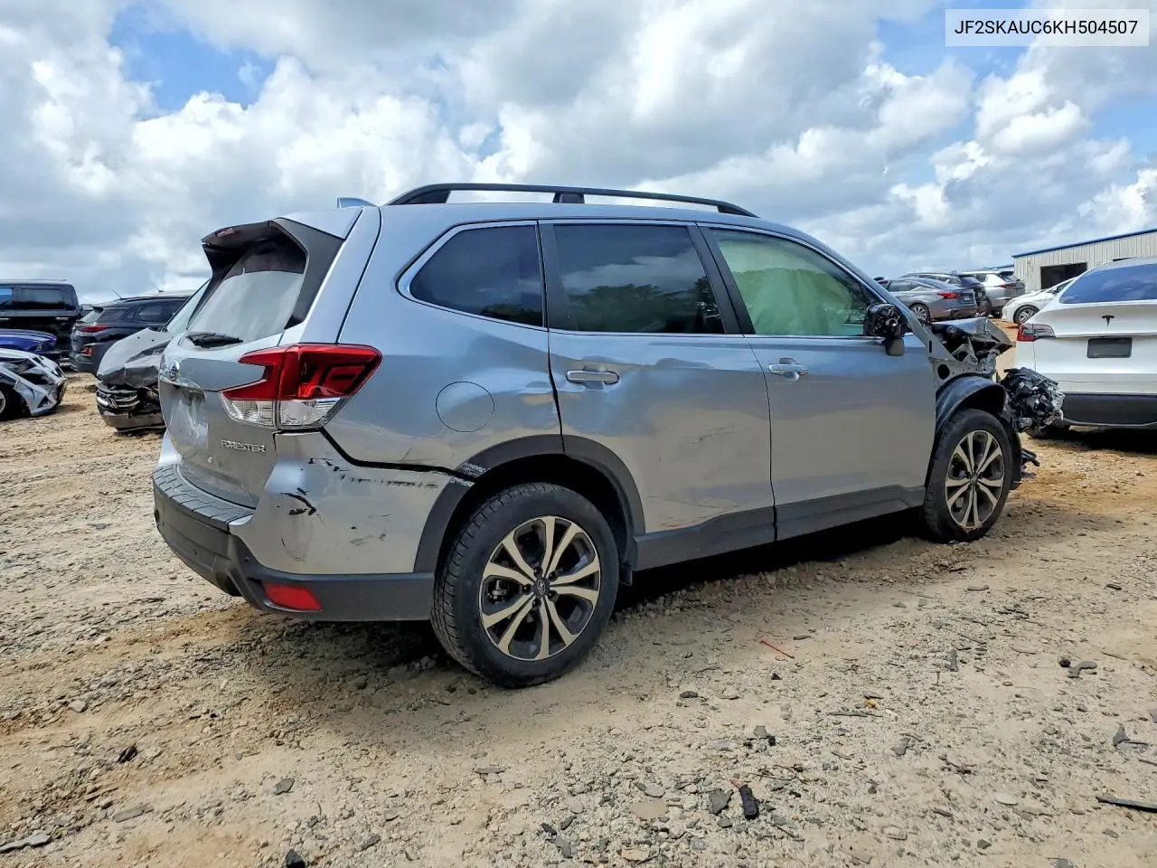 2019 Subaru Forester Limited VIN: JF2SKAUC6KH504507 Lot: 61204576