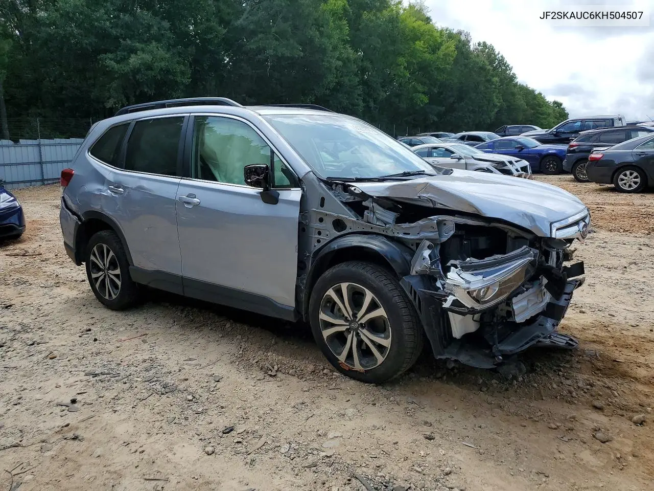2019 Subaru Forester Limited VIN: JF2SKAUC6KH504507 Lot: 61204576