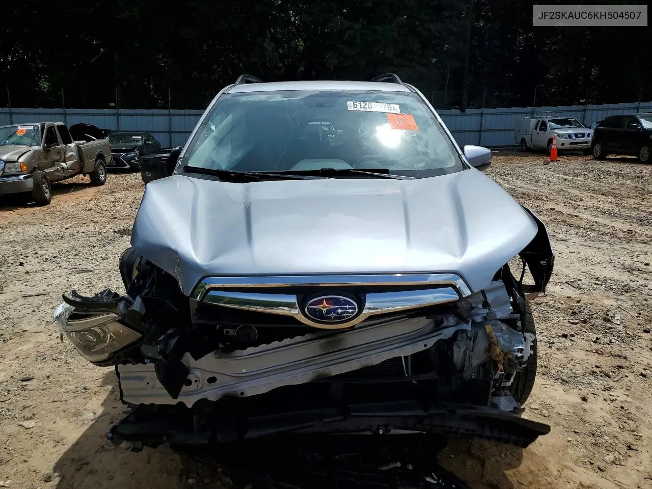 2019 Subaru Forester Limited VIN: JF2SKAUC6KH504507 Lot: 61204576