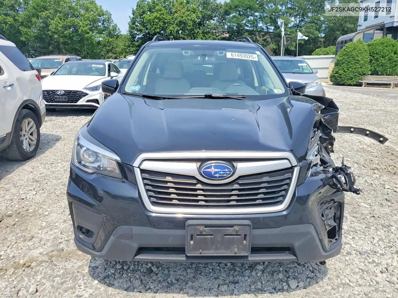 2019 Subaru Forester Premium VIN: JF2SKAGC9KH527212 Lot: 61493026