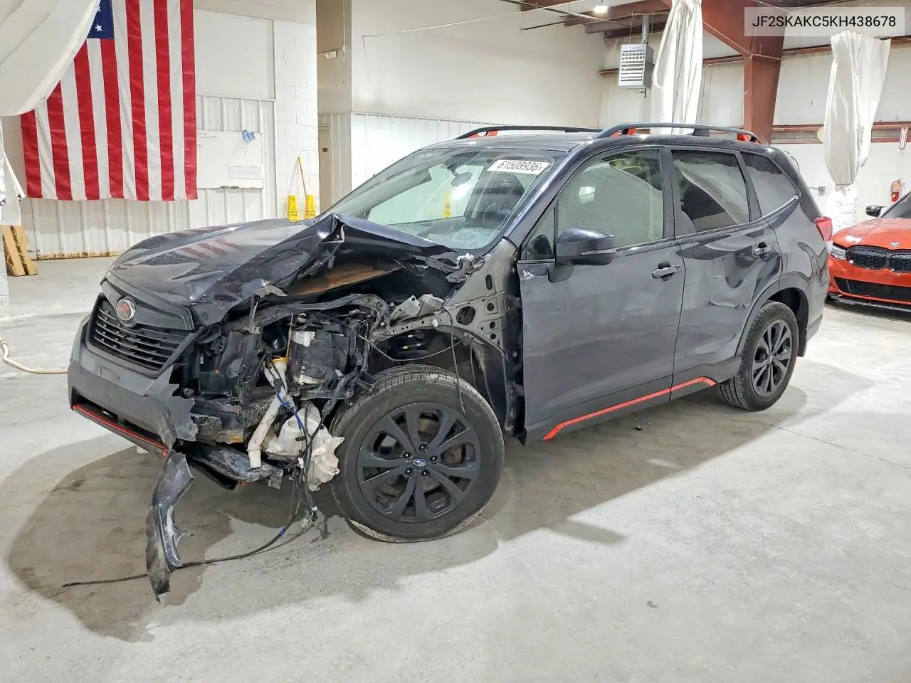 2019 Subaru Forester Sport VIN: JF2SKAKC5KH438678 Lot: 61508936