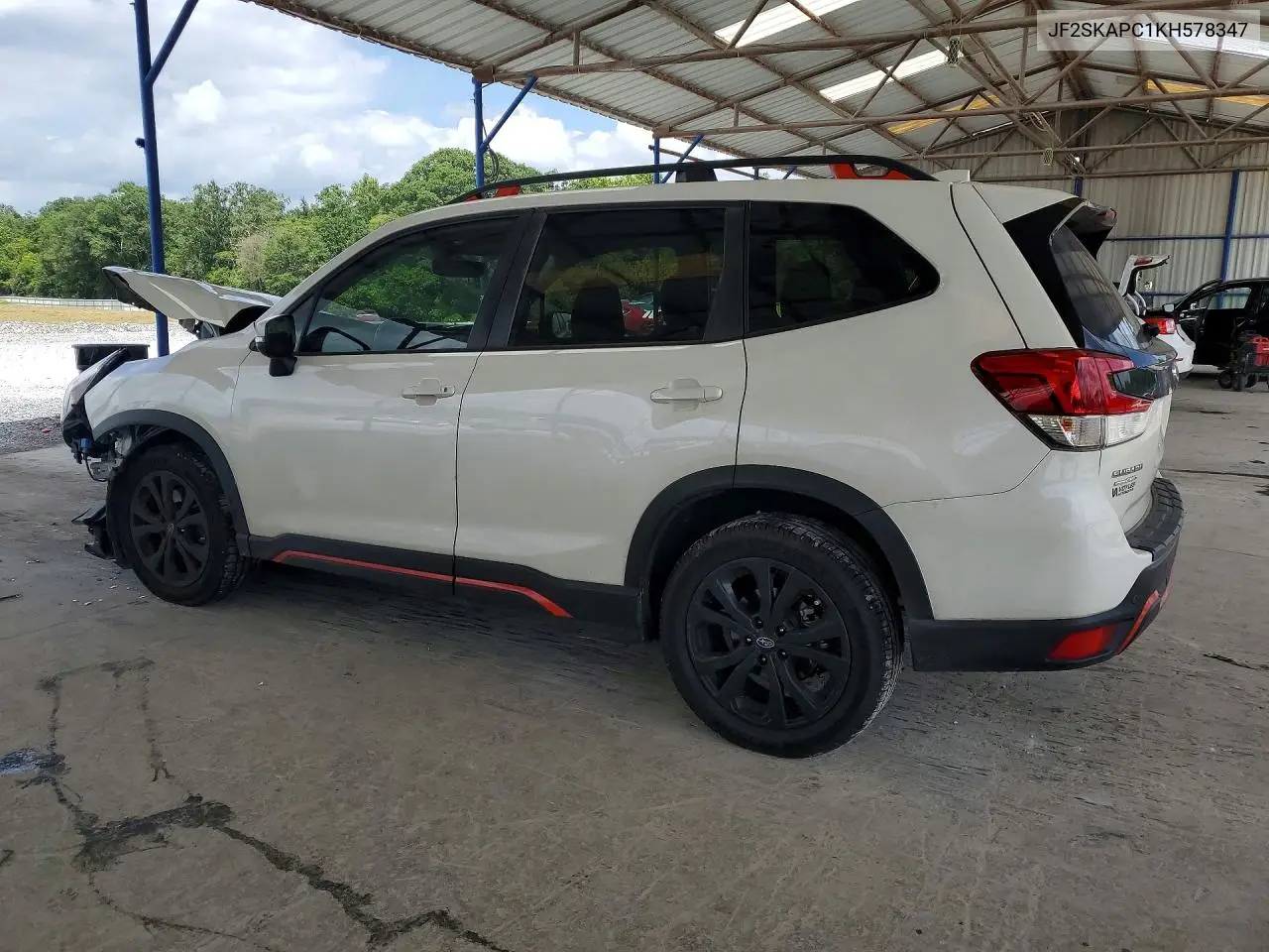 2019 Subaru Forester Sport VIN: JF2SKAPC1KH578347 Lot: 62267296